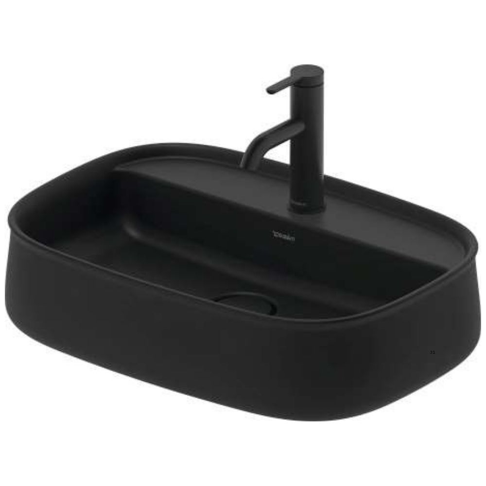 Duravit Black Ceramic Wash Basin